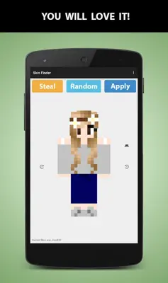 Skin Finder android App screenshot 0